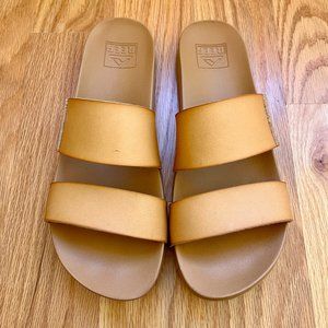 Reef womens cushion vista slide sandals size 7